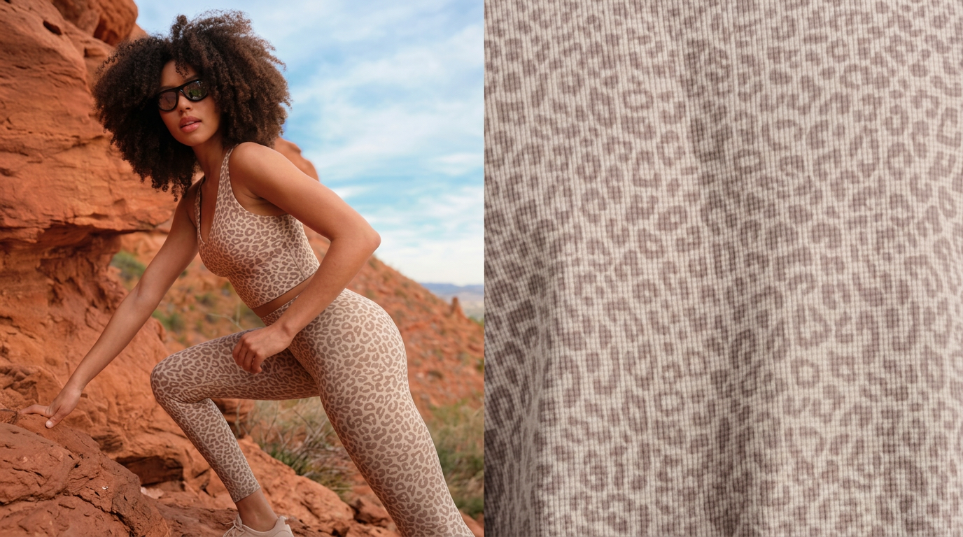 Desert Leopard — athleisure and lounge